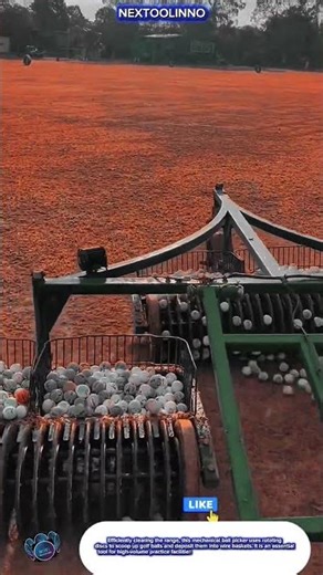 Automatic Golf Ball Collector machine Innovation Using a faster Rotating Disc