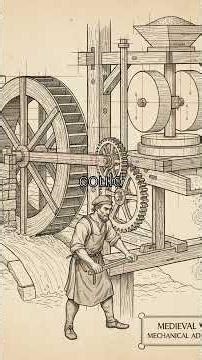 The Treadwheel Crane: Medieval Human-Powered Automation #History #Medieval #Engineering