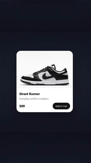 Modern Product Card UI ✨ | HTML & CSS #uidesignlearning #coding