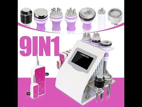 MYCHWAY 76D1SB How to Use 9IN1 Lipocavitation Ultrasound Cavitation 2.0 Slimming Liposuction Machine