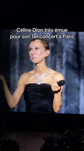 Publicité ✨Merci @Plenitude France pour ce concert. Céline Dion très émue pour son 1er concert à Paris 12 septembre 2026 #celinedion #arena #concerts