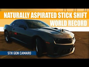 WORLD RECORD NA STICK SHIFT | Carlos’ Camaro Is a Different Animal