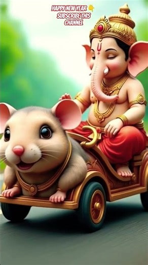 #गणेश और चूहे की दोस्ती*Happy New year #hitsongs # shorts video viral