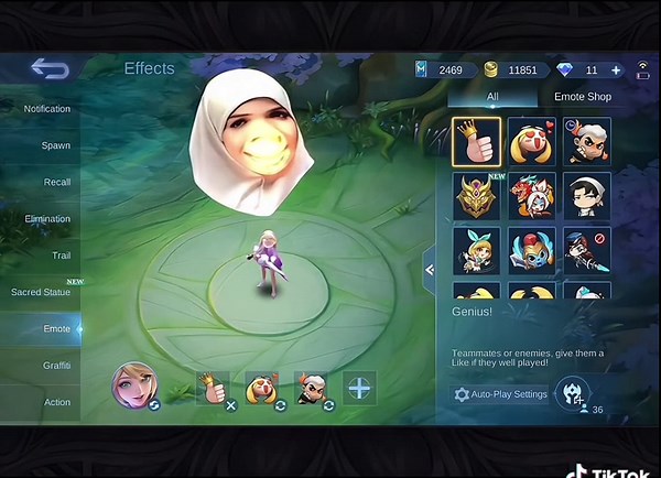 AliceX GG (@im.shineeee) - Hi Semuanya Terimakasih Untuk 70k followers nya 🙏 di sini aku bagi'in script yaitu : - script Map Sanctum mod - script 3 emote custom - Script Recall sfx sound Link download ada di YT aku ya Sumber script skin : YT : @Xiroro69 #mobilelegendsbangbang