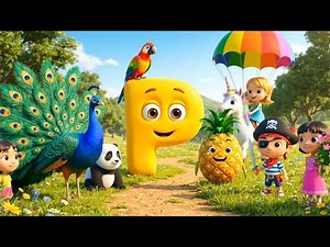 The Letter P | Learn The Alphabet | Super Simple ABCs