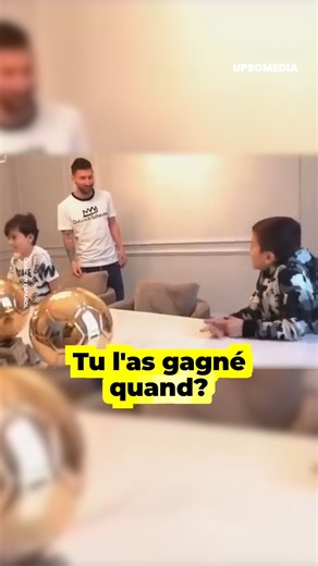 "Tu l'as encore gagné ? Pourquoi ?" Même le fils de Messi n'arrivait pas y croire 😂 | Cracks du sport