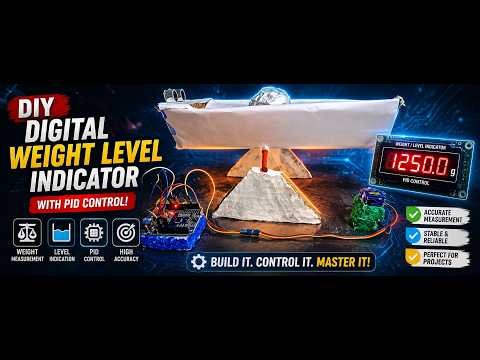DIY Digital Level Indicator with PID Control | Arduino Project