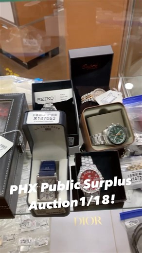 Sierra Auction on Instagram: "Phoenix Public Surplus Auction Sunday, January 18th! Lots Begin Closing at 5pm MST! Live Public Preview 1/16 from 10am-4pm. Register & Bid Now at https://browse.sierraauction.com/45b9Mqu"