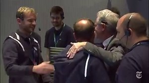 These were the emotional scenes for the leaders of the Rosetta Mission as their spacecraft landed on the 67P comet and ended its dozen year-long mission: http://nyti.ms/2dJUsZI | The New York Times - Science