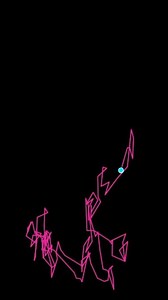 I let Python's Random Walk decide the art... 🤯 #python #coding #dataviz #generativeart #pyaihub