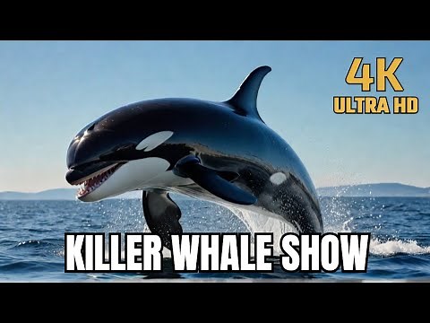 The Orca Killer Whale Show in Stunning 4K Quality