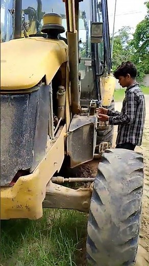 JCB Throttle cable change