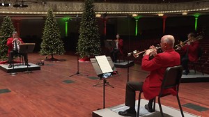 From our home at Cincinnati Music Hall to yours, We Wish You a Merry Christmas (performed by the Pops Brass Quartet)! | Cincinnati Pops Orchestra