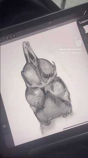 Memorial Tattoo for a Beloved Dog | Pupi 🐾