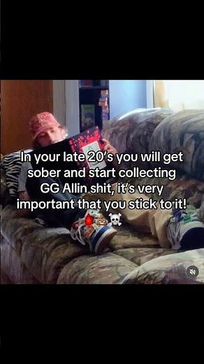I Got Sober And Started Collecting GG Allin Shit💩