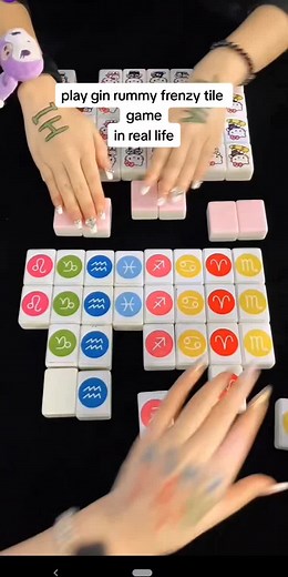 gin rummy frenzy tile game in real life,also seaside escape tile game ,they are the same rule#ginrummyfrenzy #hortool #customizedmahjong #seasideescaperealtiles #seasideescape #hortoolblocks #hortool #foryou #germany