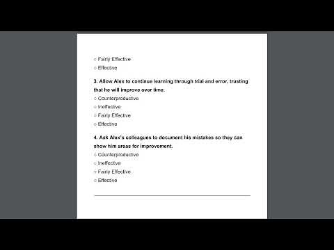 Civil Service UK Judgement Test - Practice Scenario - New Team Member Struggling to Adapt