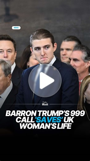 Barron Trump Saves Friend's Life with Urgent Call