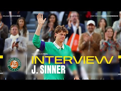 Sinner final post-match interview | Roland-Garros 2025