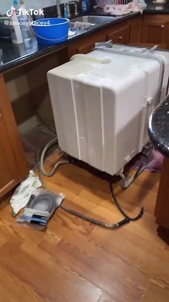 Cleaning and Reattaching Dishwasher Drain Tube Tutorial