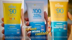 101K views · 755 reactions | Bahia presente en los distintos veranos de nuestro país, cuidando a los que buscamos sol todo el año. ¡Distintos veranos un mismo cuidado! Bahia máxima protección  | Bahía Solar | Facebook