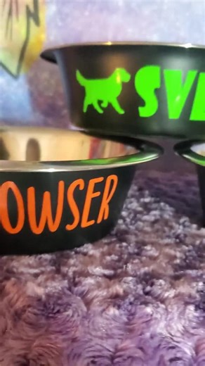 Personalized Dog Bowl, Custom Pet Bowl, Stainless Steel Dog Bowl, Dog Food Bowl, Black Dog Bowl, Personalized Puppy Bowl - Etsy