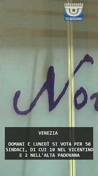 VOTING FOR 50 MAYORS TOMORROW AND MONDAY, INCLUDING 10 IN THE VICENZA AREA AND 2 IN UPPER PADUA |...
