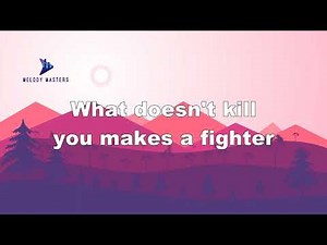 Kelly Clarkson - Stronger (Lyrics)
