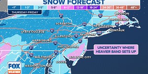 Winter storm spreading snow from mid-South to East Coast; travel impacts expected along I-95 corridor