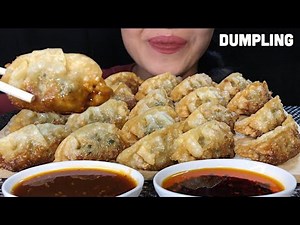 ASMR EATING FRIED DUMPLING | EXTREME CRUNCHY EATING SOUND| MANDU