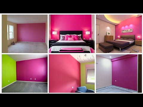Pink colour Combination Wall Paint || Room Colour Design || Pink colour || Pink Wall Colour || Pink