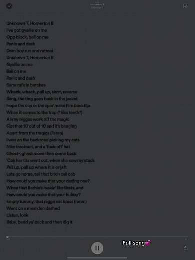 Sped Up Homerton B Song - Roadmen Music