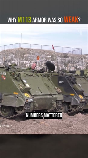 Why M113 APC Has Shockingly Weak Armor