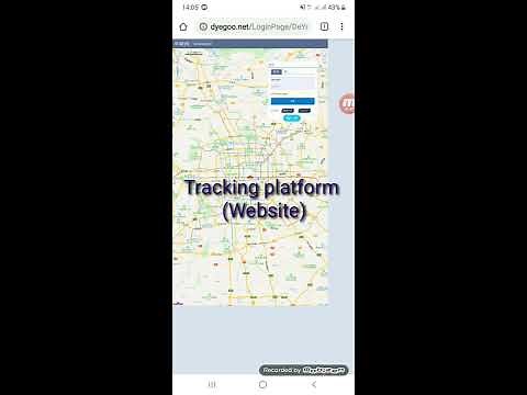 Vehicle GPS Tracking App dyegoo