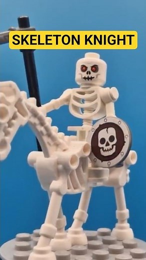 💀LEGO Skeleton Warrior Rises From the Grave to Ride into Battle!