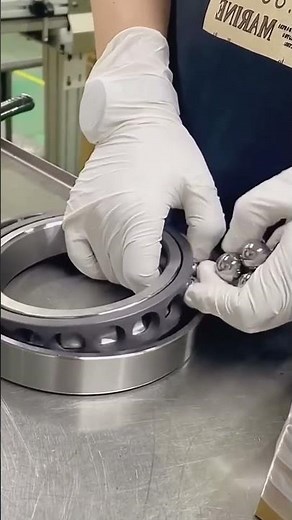 Installation process of bearing rollers