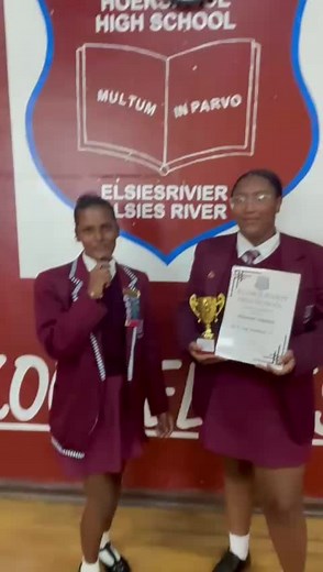 Top Achievers of Grade 8 at Elsies River High School 2024