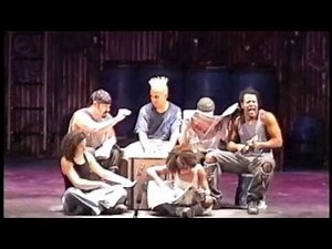 Steven Dean Davis - Actor | Singer | Drummer - Stomp Newspapers (Live on Tour)