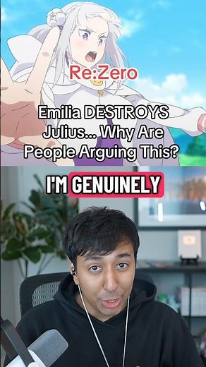 Emilia DESTROYS Julius… Why Are People Arguing This? Re:Zero #rezero #anime #isekai