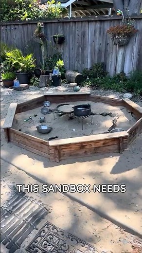 Day 1 of Building the Best Sandbox for My Preschoolers!