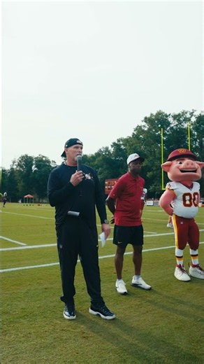 HAIL YEAH! #nfl #trainingcamp #commanders #football #raisehail