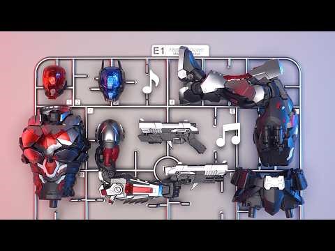 ♪Build: Jason Todd｜Red Hood｜Arkham Knight｜Batman｜Satisfying beat building｜Speed build｜Model Kit