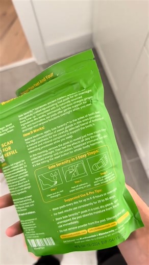 Watch Advanced Zeolite Foot Pads by Sole Serenity on Amazon Live