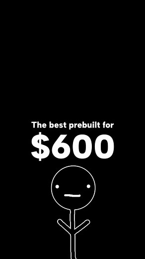 $600 prebuilt? Ok bet. #gaming #pc #setup #fyp | ez computers review