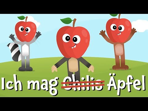 Kinderlied Früchte und Obst - Ich mag Äpfel - BlauBlau Kinderlieder zum Mitsingen und Tanzen