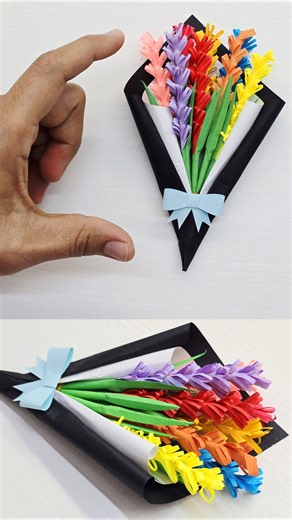 Paper Flower Bouquet #paperflowerbouquet #paperflower #diy