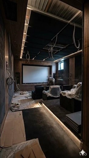 Cinematic Home Theater Room 🎬✨ | Ultimate Luxury Movie Experience 😍