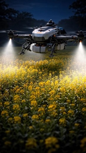 Future of Farming 🚁 Drone Spraying Crops | Smart Agriculture