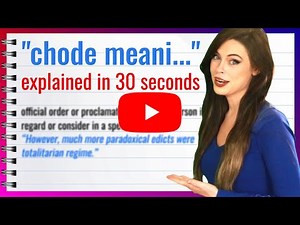 Chode Meaning Urban Dictionary? 🤔 Explained in 30 Seconds