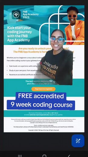 Free Accredited 9-Week Coding Course in South Africa